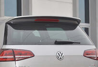 Volkswagen Golf 7/E-Golf 2012-2020 DPT V-11 Spoiler (für Base HB, Schwarz Hochglanz) Foto 7