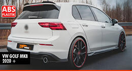 Volkswagen Golf 8 2019- DPT V-3 Heckspoiler (HB, Schwarz Glanz) Foto 1
