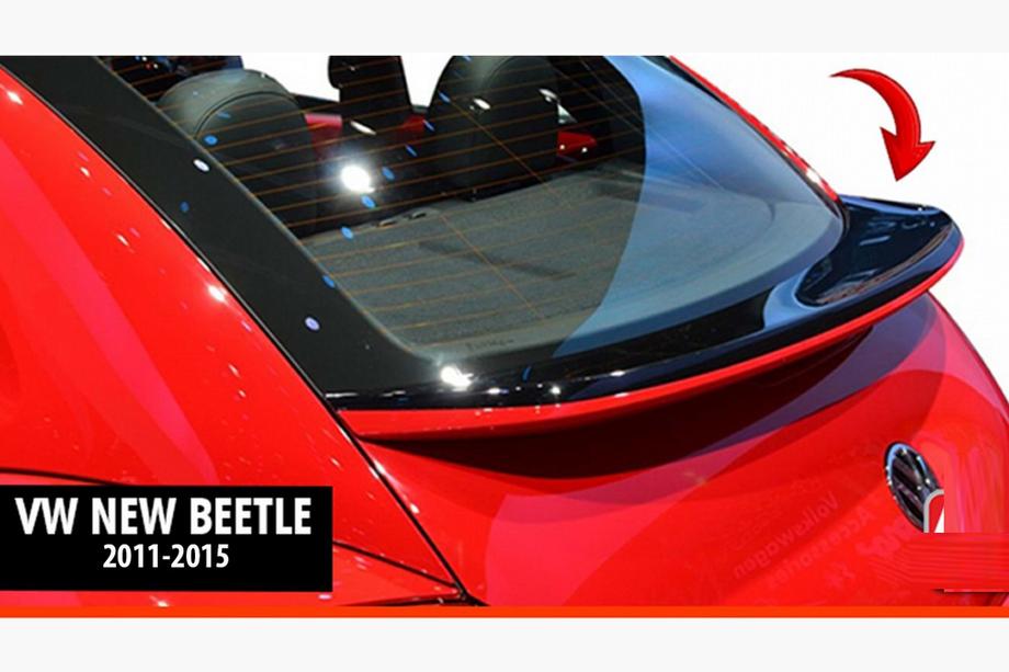 Volkswagen Beetle 2011-2015 DPT Heckspoiler (Schwarz Glanz) Image