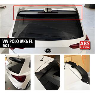 DPT V-1 Heckspoiler (2021+, HB, Schwarz Glanz) Volkswagen Polo 2017- Foto 1
