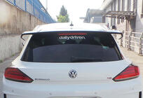 Volkswagen Scirocco 2008-2017 Spoiler DPT V-1 (2014-2017, Schwarz Glanz) Foto 1