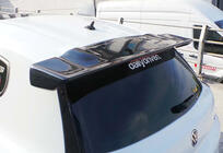 Volkswagen Scirocco 2008-2017 Spoiler DPT V-1 (2014-2017, Schwarz Glanz) Foto 3