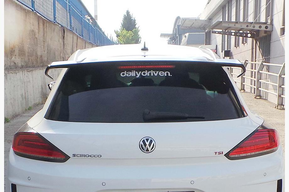 Volkswagen Scirocco 2008-2017 Spoiler DPT V-1 (2014-2017, Schwarz Glanz) Image