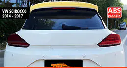 Volkswagen Scirocco 2008-2017 Heckspoiler DPT V-2 (2014-2017, Schwarz Glanz) Foto 1