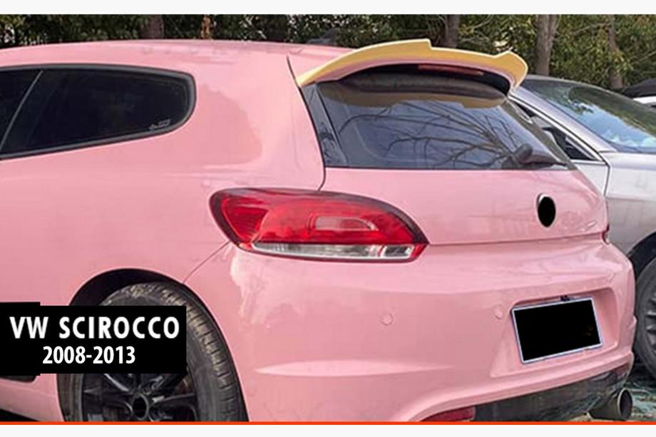 Volkswagen Scirocco 2008-2017 Heckspoiler DPT V-5 (2008-2013, Schwarz Glanz) Image