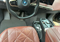 BMW iX (I20) 2022- EVA Fußmatten V-1 (Schwarz) Foto 3