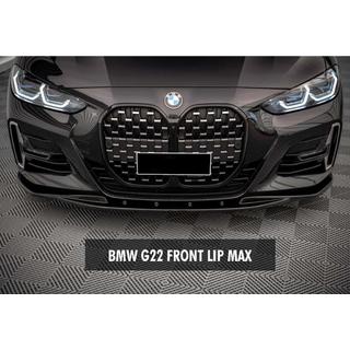 Frontlippe DPT V-1 (für G22/G23, Schwarz Glanz) BMW 4 Series G22/23/26 2020- Foto 1