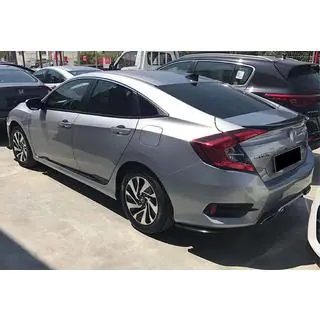 Heck Flaps Aufsätze DPT (Schwarz Glanz) Honda Civic Sedan X 2016-2021 Foto 2