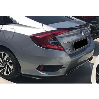 Heck Flaps Aufsätze DPT (Schwarz Glanz) Honda Civic Sedan X 2016-2021 Foto 1