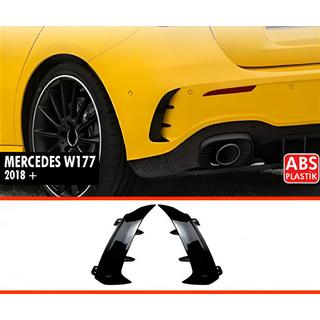 Heckspoiler Aufsätze DPT (Schwarz Glanz) Mercedes A-сlass W177 2018-