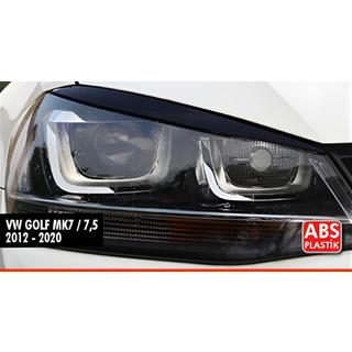 Scheinwerferblenden DPT (2Stk, Schwarz Glanz) Volkswagen Golf 7/E-Golf 2012-2020