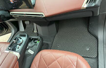 BMW iX (I20) 2022- EVA Fußmatten V-2 (Schwarz) Foto 4