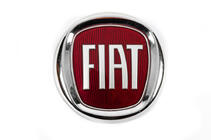 Fiat Emblem (Rot, mit Stiftbefestigung) 95 mm Foto 1