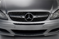 Mercedes Vito W639 2004-2014 Frontgrill Diamond Silber (2004-2010) Foto 1
