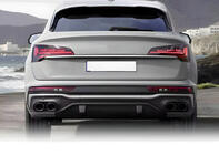Audi Q5 2017-2025 Heckdiffusor (2020-2024, mit Black Endrohren) Foto 2