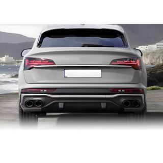 Heckdiffusor (2020-2024, mit Black Endrohren) Audi Q5 2017-2025 Foto 2