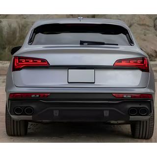 Heckdiffusor (2020-2024, mit Black Endrohren) Audi Q5 2017-2025 Foto 3
