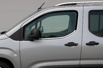 Opel Combo 2019- Fensterzierleisten Omsa Line (2 Stk, Edelstahl) Foto 2