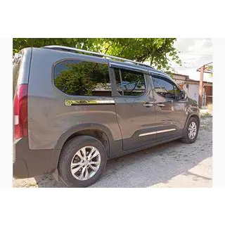 Edelstahl Zierleisten Schiebetür (2 Stk.) Citroen Berlingo/Multispace 2018- Foto 1