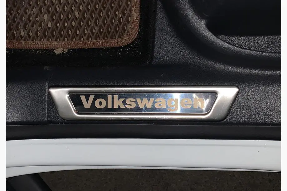 Volkswagen Universelle Einstiegsleisten Volkswagen V-1 (4 Stk., Edelstahl) Foto 8