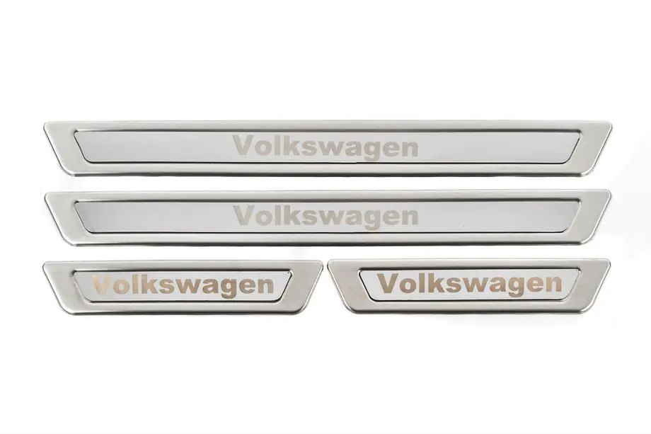 Volkswagen Universelle Einstiegsleisten Volkswagen V-1 (4 Stk., Edelstahl) Foto 4