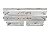 Citroen Universelle Einstiegsleisten Citroen V-2 (4 Stk., Edelstahl) Foto 1