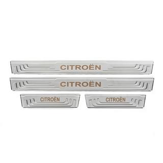 Universelle Einstiegsleisten Citroen V-2 (4 Stk., Edelstahl) Foto 2