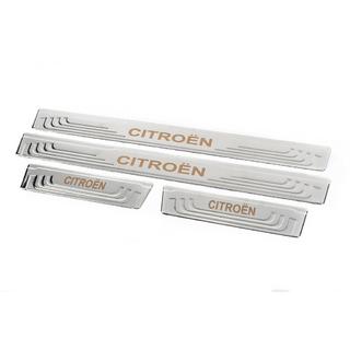 Universelle Einstiegsleisten Citroen V-2 (4 Stk., Edelstahl) Foto 3