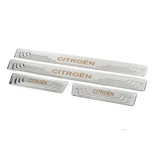 Universelle Einstiegsleisten Citroen V-2 (4 Stk., Edelstahl) Foto 3