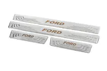 Ford Universelle Einstiegsleisten Ford V-2 (4 Stk., Edelstahl) Foto 3