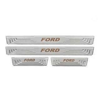 Universelle Einstiegsleisten Ford V-2 (4 Stk., Edelstahl) Foto 2