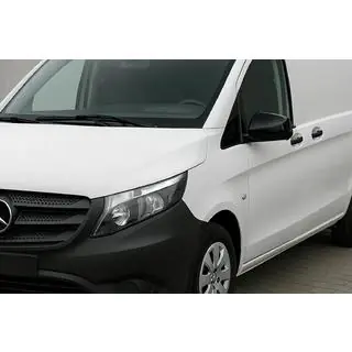 Schwarze Spiegelabdeckungen (Edelstahl) Mercedes Vito/V-class W447 2014- Foto 1