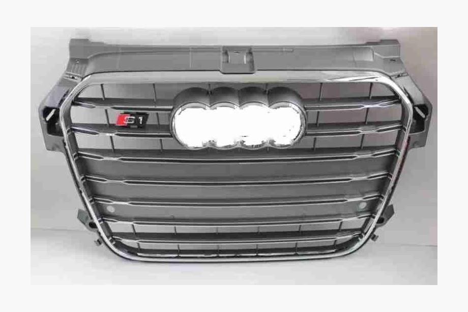 Audi A1 2010-2018 Frontgrill S-Style (2010-2014, grau mit Chrom) Image