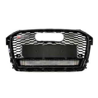 Frontgrill RS-Style mit Quattro Schriftzug (2014-2018, schwarz) Foto 1