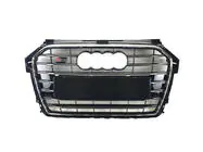 Audi A1 2010-2018 Frontgrill S-Style (2014-2018, schwarz mit Chrom) Foto 2