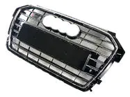 Audi A1 2010-2018 Frontgrill S-Style (2014-2018, schwarz mit Chrom) Foto 3