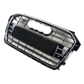 Frontgrill S-Style (2014-2018, schwarz mit Chrom) Foto 3