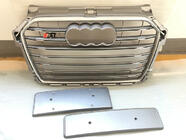Audi A1 2010-2018 Frontgrill S-Style (2014-2018, grau mit Chrom) Foto 1