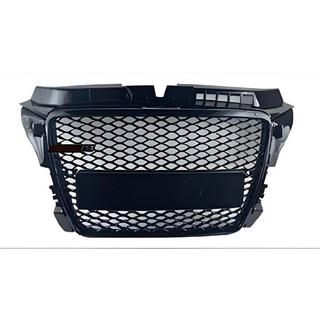 Frontgrill RS-Style V-1 (2008-2012, schwarz) Audi A3 2003-2012