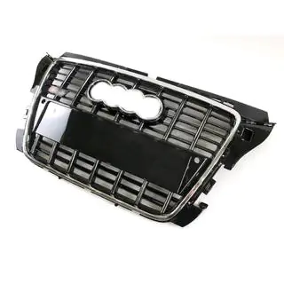 Frontgrill S-Style (2008-2012, Schwarz mit Chrom) Audi A3 2003-2012 Foto 2