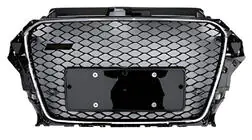Audi A3 2012-2020 Frontgrill RS-Style (2012-2016, schwarz mit Chrom) Foto 1