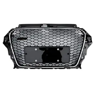 Frontgrill RS-Style (2012-2016, schwarz mit Chrom) Audi A3 2012-2020