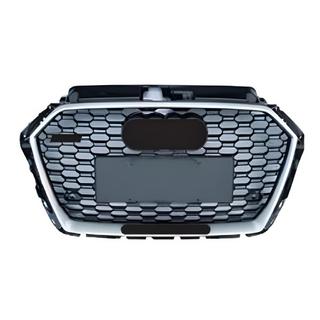 Frontgrill RS-Style (2016-2020, schwarz-grau mit Chrom) Audi A3 2012-2020