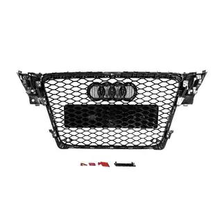 Frontgrill RS-Style V-2 (2007-2011, schwarz mit Chrom) Foto 4
