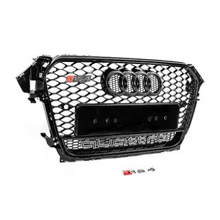 Frontgrill RS-Style schwarz mit Quattro Schriftzug (2012-2015) Foto 2