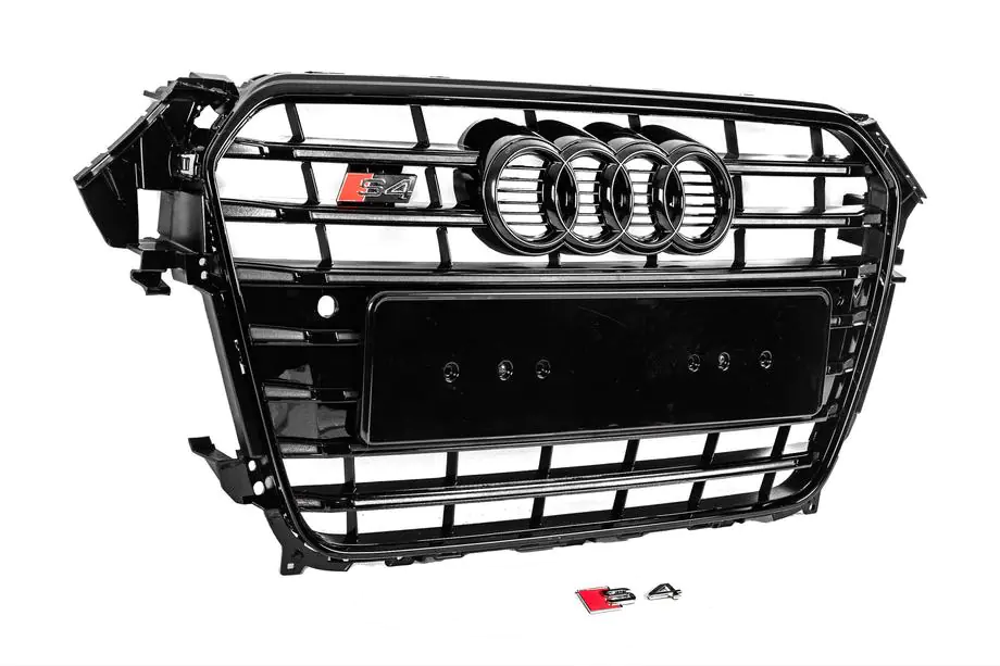 Audi A4 B8 2007-2015 Frontgrill Schwarz S-Style (2012-2015) Foto 2