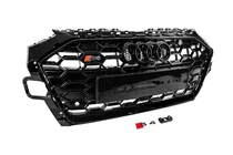 Audi A4 B9 2015-2024 Kühlergrill vorne S-style (2019-2024, schwarz) Foto 3
