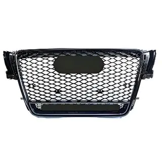 Frontgrill RS-Style mit Quattro Schriftzug (2007-2011, schwarz)