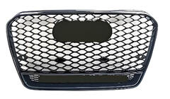 Audi A5 2007-2015 Frontgrill RS-Style mit Quattro Schriftzug (2011-2015, schwarz) Foto 1
