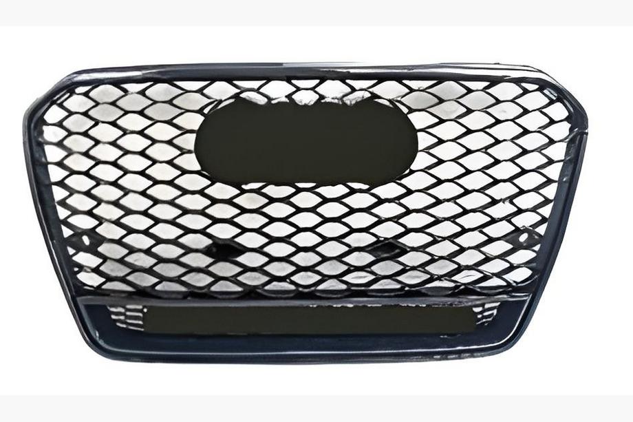 Audi A5 2007-2015 Frontgrill RS-Style mit Quattro Schriftzug (2011-2015, schwarz) Image